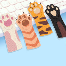 Load image into Gallery viewer, 4Pcs Cat Diamond Bookmark Art Projects Diamond Art Bookmark for Adults Beginners