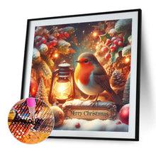 Load image into Gallery viewer, AB Diamond Painting - Full Round - Christmas bird (40*40CM)