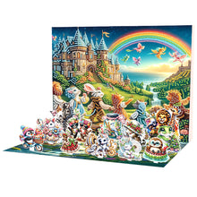 Load image into Gallery viewer, 12 Cute Animals DIY Diamond Ornaments Scene Box for Home Office Bedroom