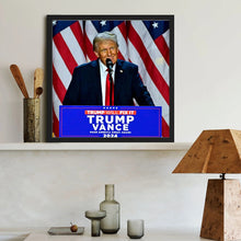 Load image into Gallery viewer, Diamond Painting - Full Round - Trump (40*40CM)