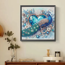 Load image into Gallery viewer, Diamond Painting - Partial Special Shaped - Love Peacock (30*30CM)