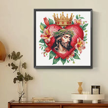 Load image into Gallery viewer, Diamond Painting - Partial Special Shaped - Lily Love Jesus (30*30CM)