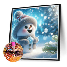 Load image into Gallery viewer, Diamond Painting - Full Round - Snowman (30*30CM)