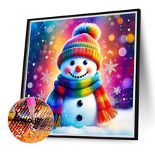 Load image into Gallery viewer, Diamond Painting - Full Round - Snowman (30*30CM)