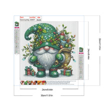 Load image into Gallery viewer, Diamond Painting - Full Round - Christmas Gnome (30*30CM)