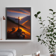 Load image into Gallery viewer, Diamond Painting - Full Round - Desert Cross (30*40CM)