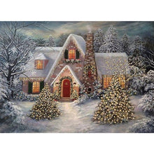 Load image into Gallery viewer, Diamond Painting - Full Square - Christmas House (55*40CM)
