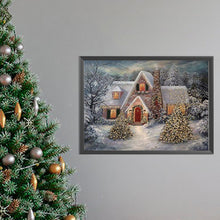 Load image into Gallery viewer, Diamond Painting - Full Square - Christmas House (55*40CM)