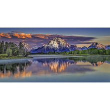 Load image into Gallery viewer, Diamond Painting - Full Square - Snowy Mountain River (80*40CM)