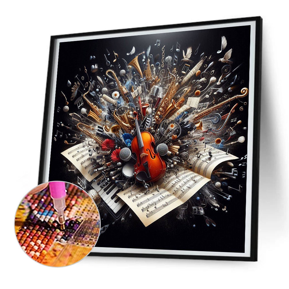 Diamond Painting - Full Round - Note Book (30*30CM)