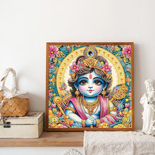 Load image into Gallery viewer, Diamond Painting - Partial Special Shaped - Hinduism (30*30CM)