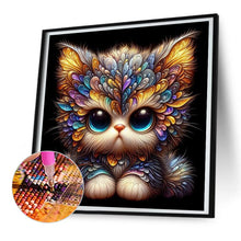 Load image into Gallery viewer, Diamond Painting - Full Round - Big Eyed Cat (30*30CM)
