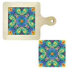 Load image into Gallery viewer, Mandala Diamond Crafts Projects Round Diamond Painting Table Mats for Home Decor