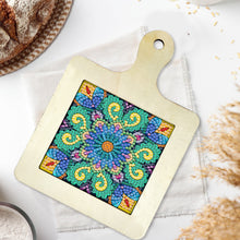 Load image into Gallery viewer, Mandala Diamond Crafts Projects Round Diamond Painting Table Mats for Home Decor