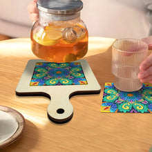 Load image into Gallery viewer, Mandala Diamond Crafts Projects Round Diamond Painting Table Mats for Home Decor