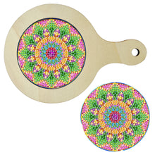 Load image into Gallery viewer, Mandala Diamond Crafts Projects Round Diamond Painting Table Mats for Home Decor