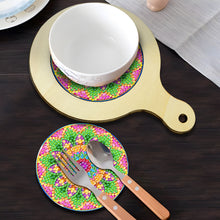 Load image into Gallery viewer, Mandala Diamond Crafts Projects Round Diamond Painting Table Mats for Home Decor
