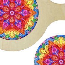 Load image into Gallery viewer, Mandala Diamond Crafts Projects Round Diamond Painting Table Mats for Home Decor