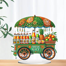 Load image into Gallery viewer, Acrylic Special Shape Soda Cart Diamond Painting Desktop Ornaments for Beginners