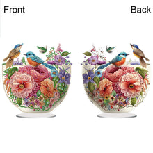 Load image into Gallery viewer, Acrylic Special Shape Artistic Vase Desktop Diamond Painting Ornaments