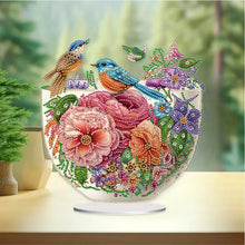 Load image into Gallery viewer, Acrylic Special Shape Artistic Vase Desktop Diamond Painting Ornaments