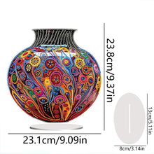 Load image into Gallery viewer, Acrylic Special Shape Artistic Vase Desktop Diamond Painting Ornaments