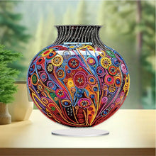 Load image into Gallery viewer, Acrylic Special Shape Artistic Vase Desktop Diamond Painting Ornaments