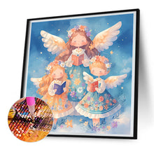Load image into Gallery viewer, Diamond Painting - Full Round - Three Angel Little Girls (30*30CM)