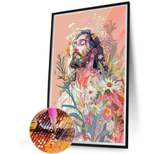 Load image into Gallery viewer, Diamond Painting - Full Round - Geometric Jesus (40*60CM)