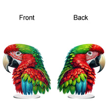 Load image into Gallery viewer, Acrylic Special Shape Parrot Diamond Painting Desktop Ornament for Beginners