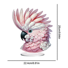 Load image into Gallery viewer, Acrylic Special Shape Parrot Diamond Painting Desktop Ornament for Beginners