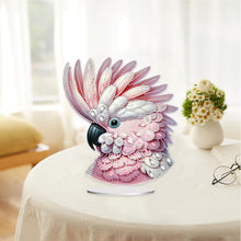Load image into Gallery viewer, Acrylic Special Shape Parrot Diamond Painting Desktop Ornament for Beginners