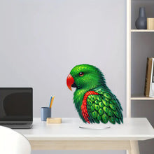 Load image into Gallery viewer, Acrylic Special Shape Parrot Diamond Painting Desktop Ornament for Beginners