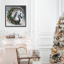 Load image into Gallery viewer, Diamond Painting - Partial Special Shaped - Art Horse (30*30CM)