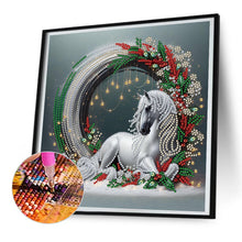 Load image into Gallery viewer, Diamond Painting - Partial Special Shaped - Art Horse (30*30CM)