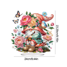 Load image into Gallery viewer, Acrylic Special Shape Spring Gnome Diamond Painting Desktop Ornaments for Home