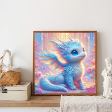 Load image into Gallery viewer, Diamond Painting - Full Round - Little dinosaur (40*40CM)