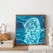 Load image into Gallery viewer, Diamond Painting - Full Round - Tiger (40*40CM)