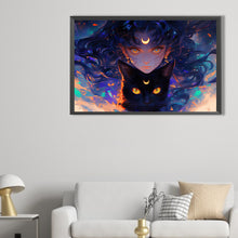 Load image into Gallery viewer, Diamond Painting - Full Round - Cartoon girl (60*40CM)
