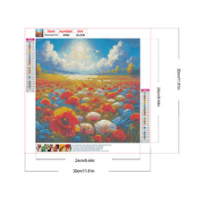 Load image into Gallery viewer, Diamond Painting - Full Round - Clear Sky Flower Sea (30*30CM)