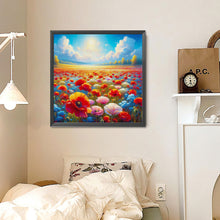 Load image into Gallery viewer, Diamond Painting - Full Round - Clear Sky Flower Sea (30*30CM)