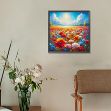 Load image into Gallery viewer, Diamond Painting - Full Round - Clear Sky Flower Sea (30*30CM)