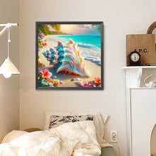 Load image into Gallery viewer, Diamond Painting - Full Round - Colorful Shells on the Beach (30*30CM)