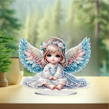 Load image into Gallery viewer, Angel Girl Diamond Painting Tabletop Ornaments Kit 5D DIY Diamond Art Decors