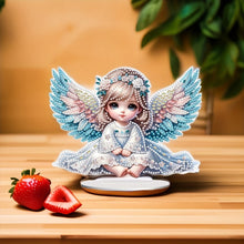 Load image into Gallery viewer, Angel Girl Diamond Painting Tabletop Ornaments Kit 5D DIY Diamond Art Decors