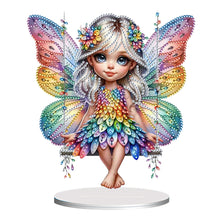 Load image into Gallery viewer, Angel Girl Diamond Painting Tabletop Ornaments Kit 5D DIY Diamond Art Decors