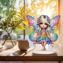 Load image into Gallery viewer, Angel Girl Diamond Painting Tabletop Ornaments Kit 5D DIY Diamond Art Decors