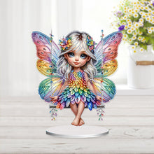 Load image into Gallery viewer, Angel Girl Diamond Painting Tabletop Ornaments Kit 5D DIY Diamond Art Decors
