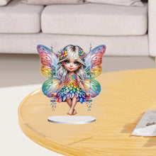 Load image into Gallery viewer, Angel Girl Diamond Painting Tabletop Ornaments Kit 5D DIY Diamond Art Decors