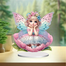 Load image into Gallery viewer, Angel Girl Diamond Painting Tabletop Ornaments Kit 5D DIY Diamond Art Decors